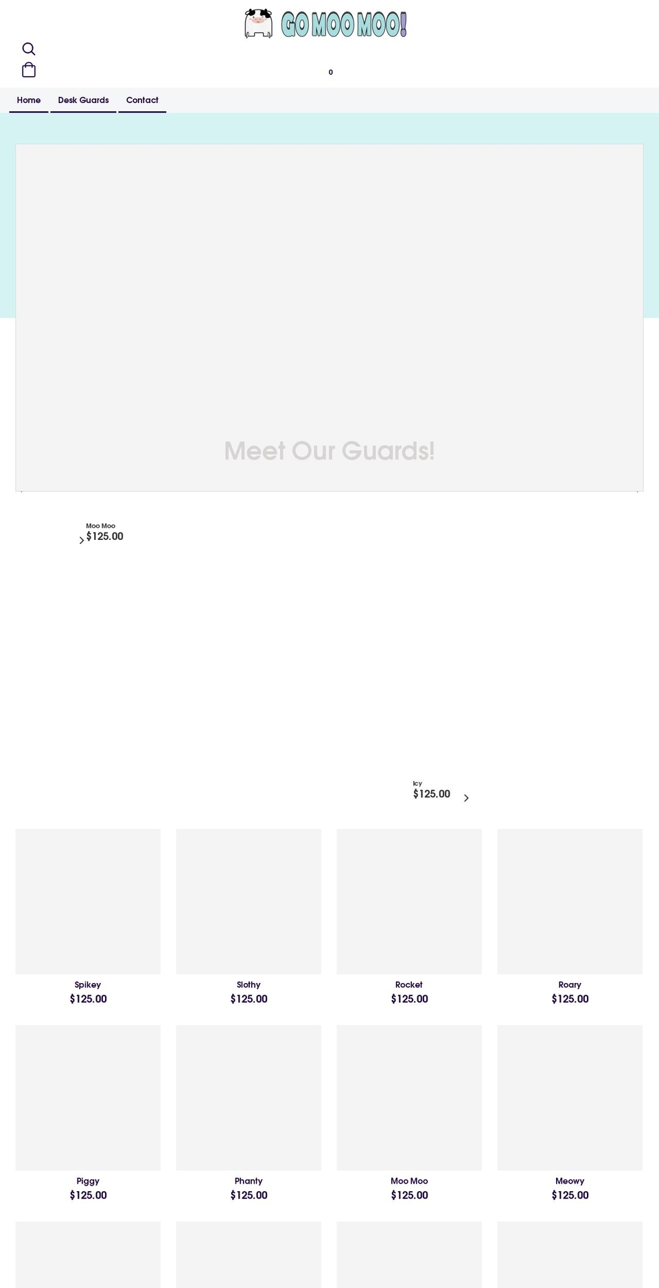 gomoomoo.com shopify website screenshot