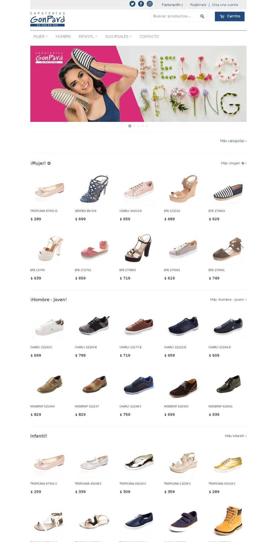 gonpard.com shopify website screenshot