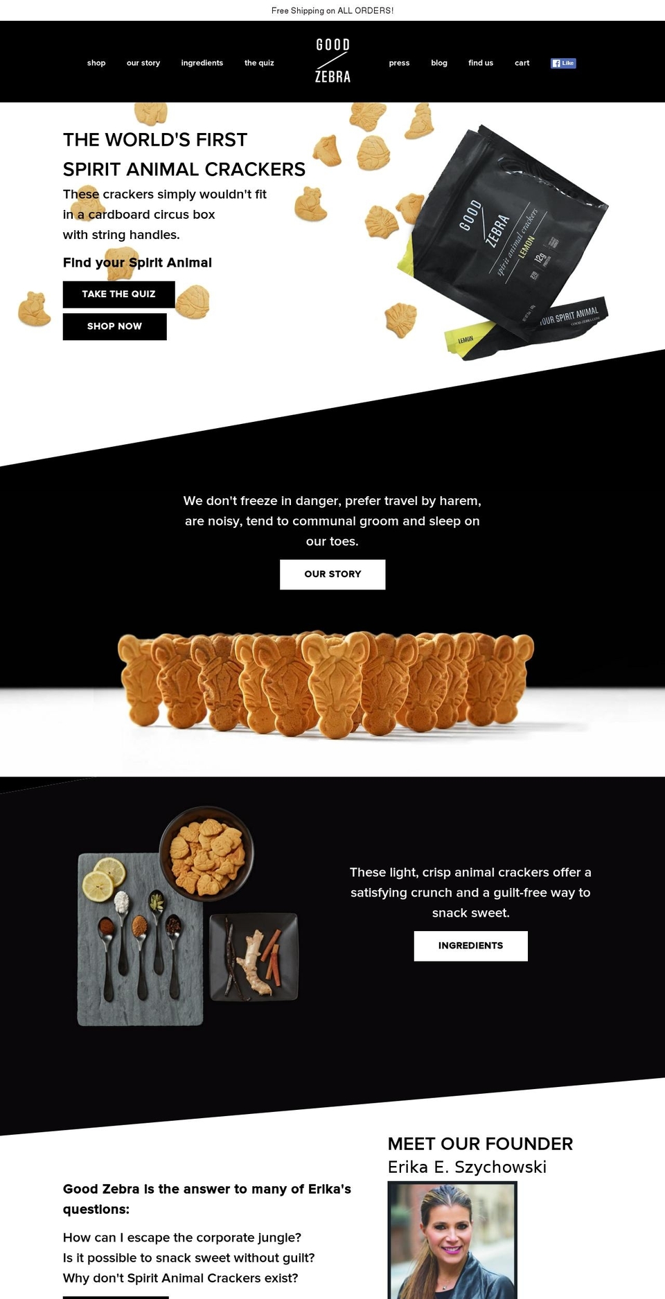 good-zebra.com shopify website screenshot