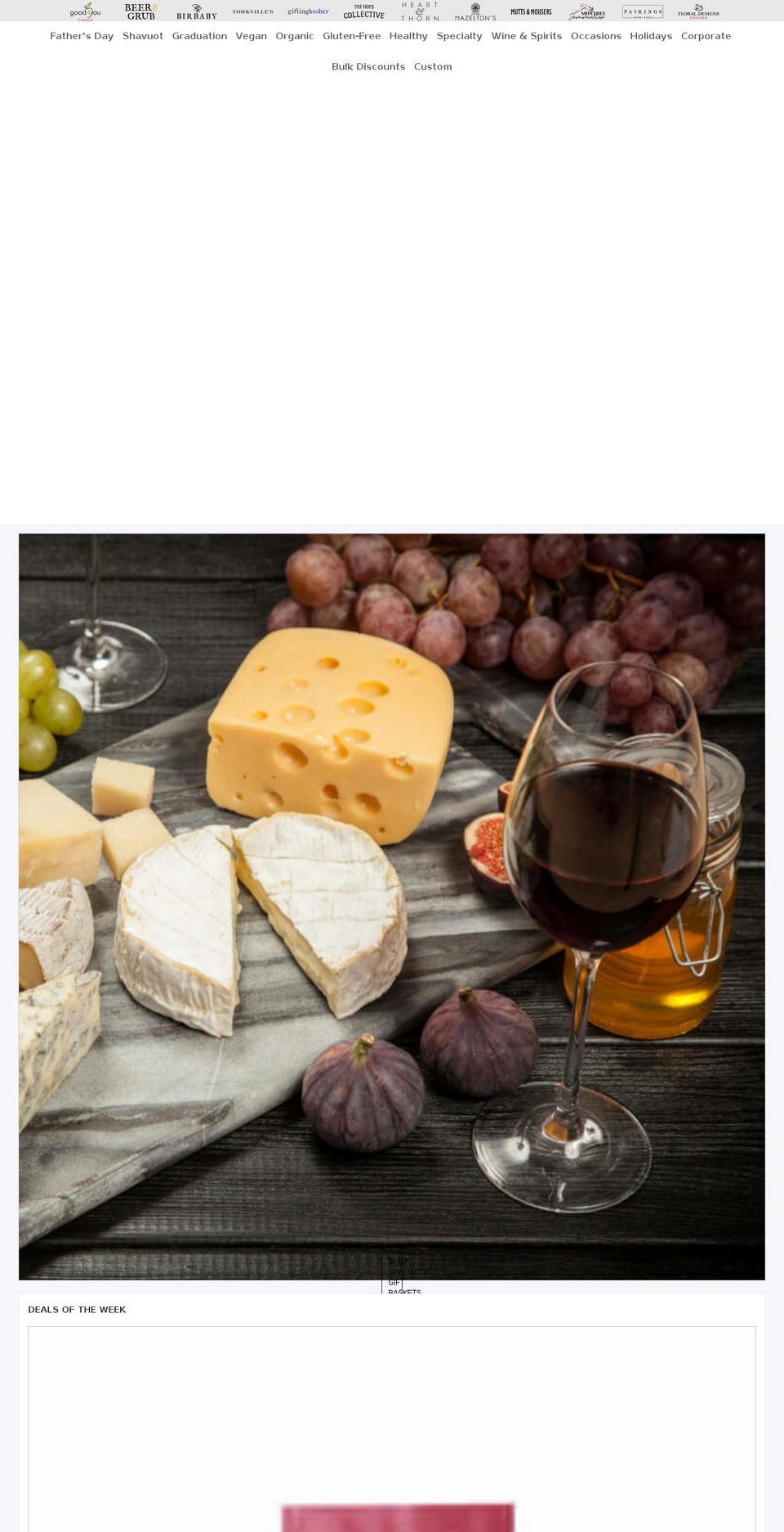 good4yougiftbaskets.com shopify website screenshot