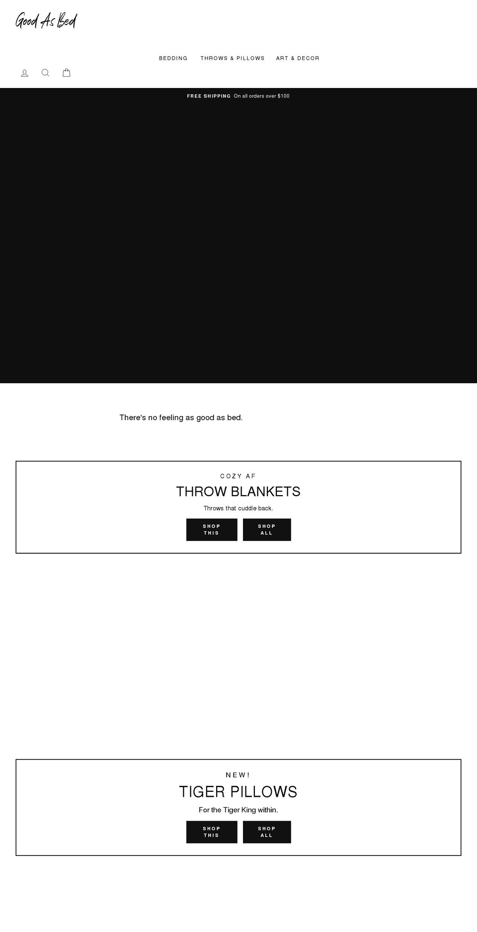 goodasbed.com shopify website screenshot