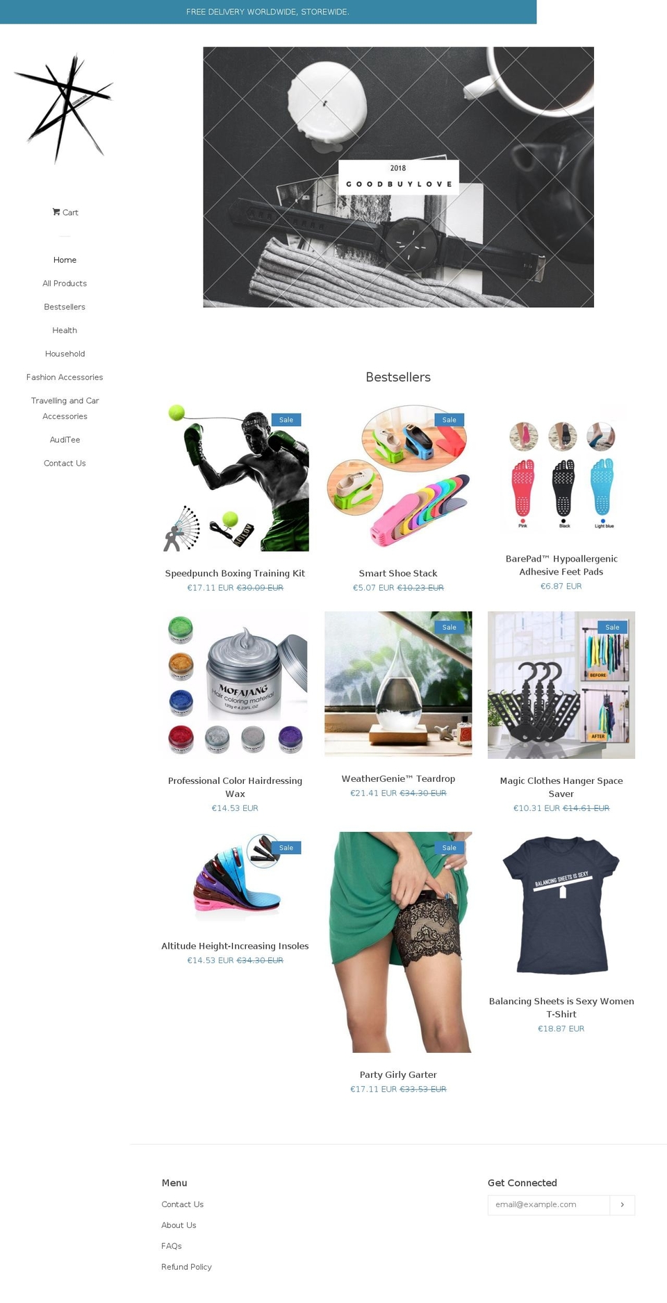 goodbuylove.com shopify website screenshot