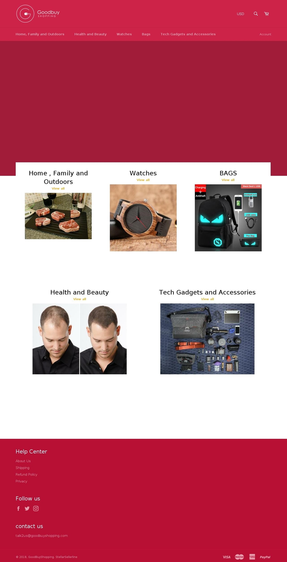 goodbuyshopping.com — Shopify storefront screenshot