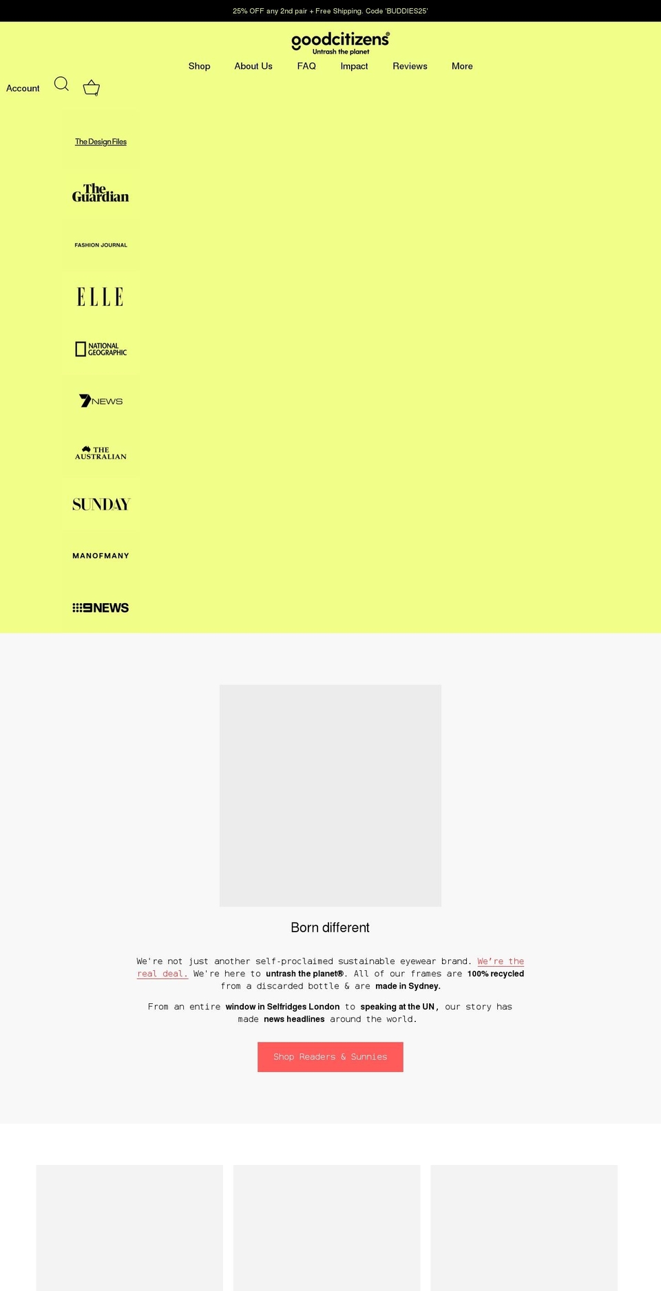 goodcitizens.com.au shopify website screenshot