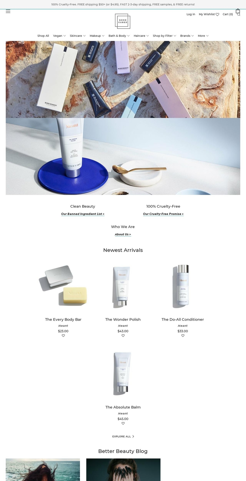 goodcubed.com shopify website screenshot