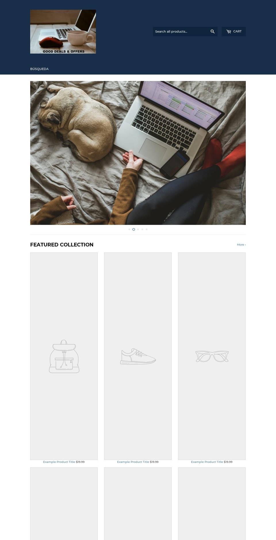 gooddealsoffers.com — Shopify storefront screenshot