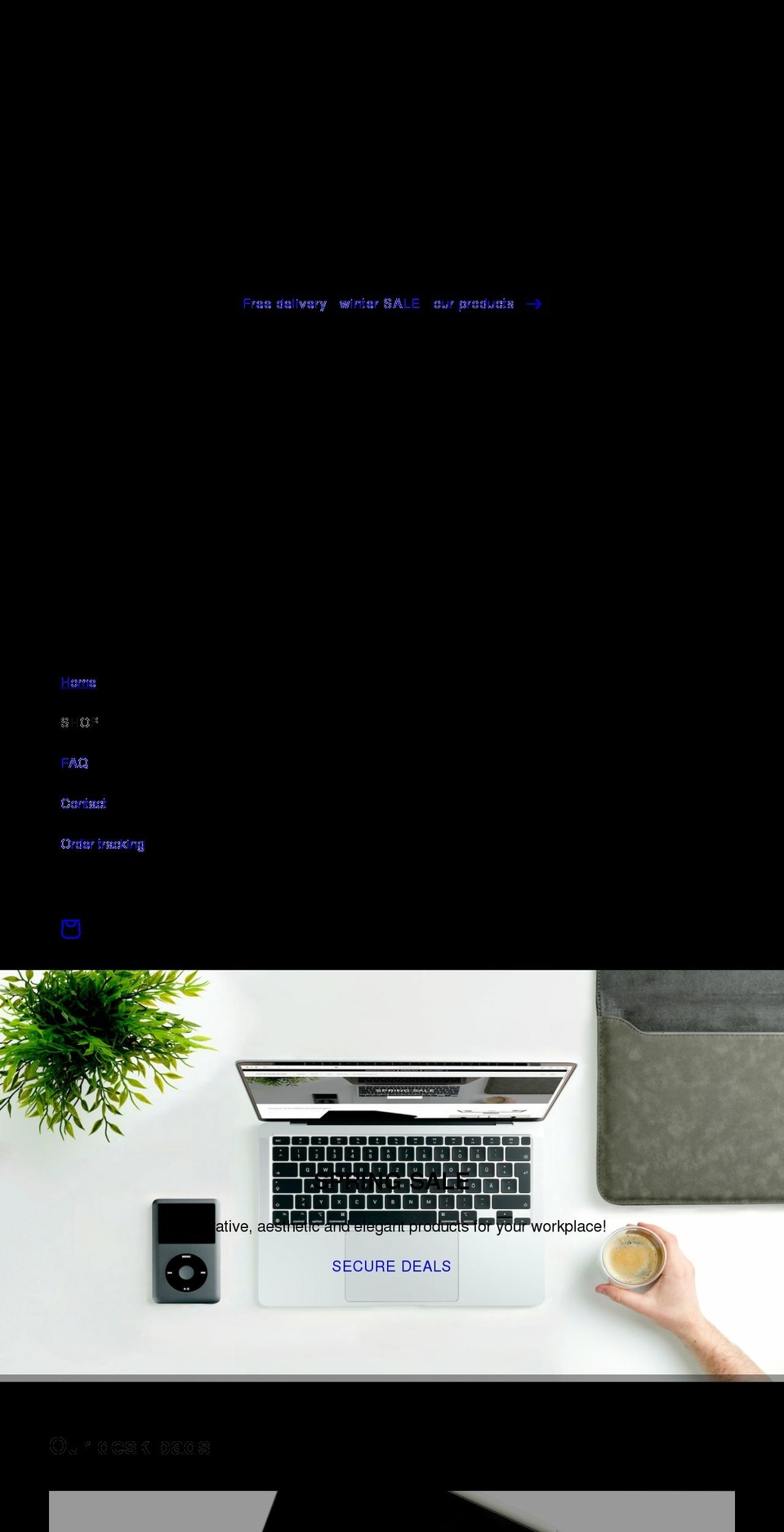 gooddesk.com shopify website screenshot