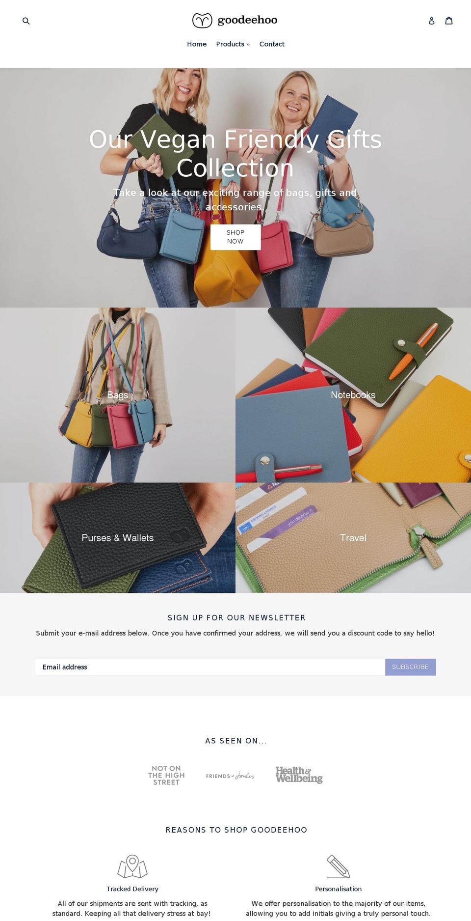 goodeehoo.com — Shopify storefront screenshot