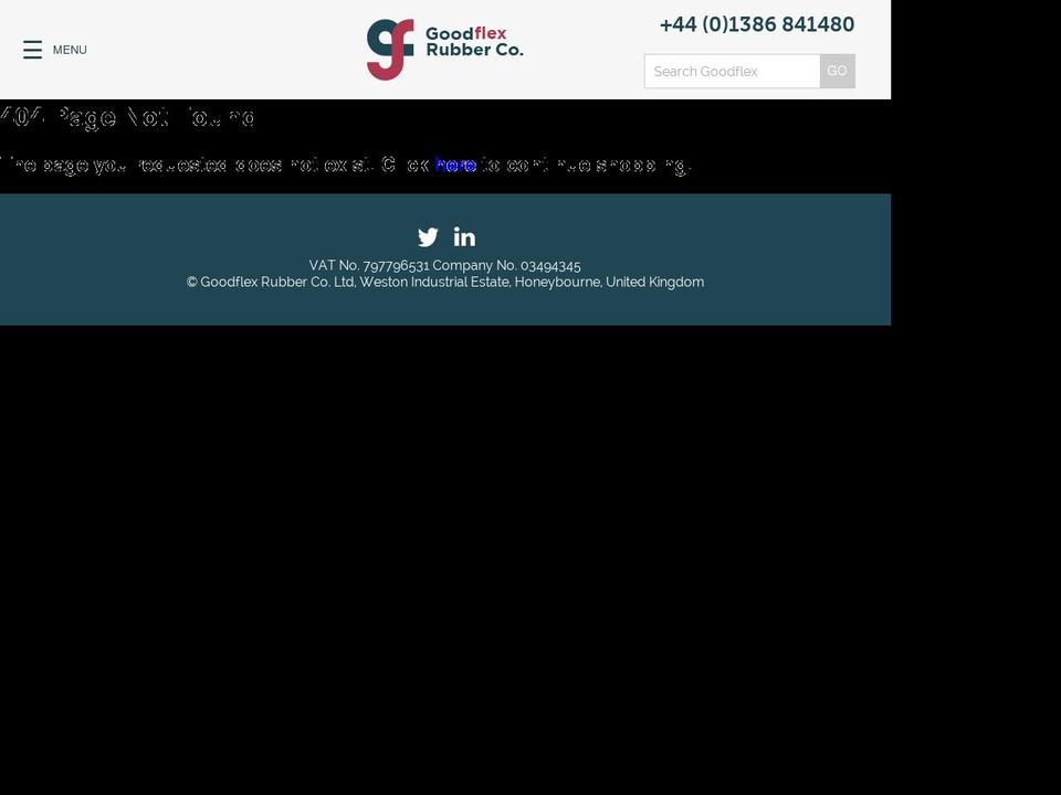 goodflexsiliconehoses.com shopify website screenshot