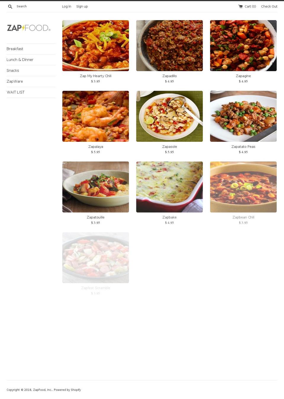 goodfoodforfatchicks.com — Shopify storefront screenshot