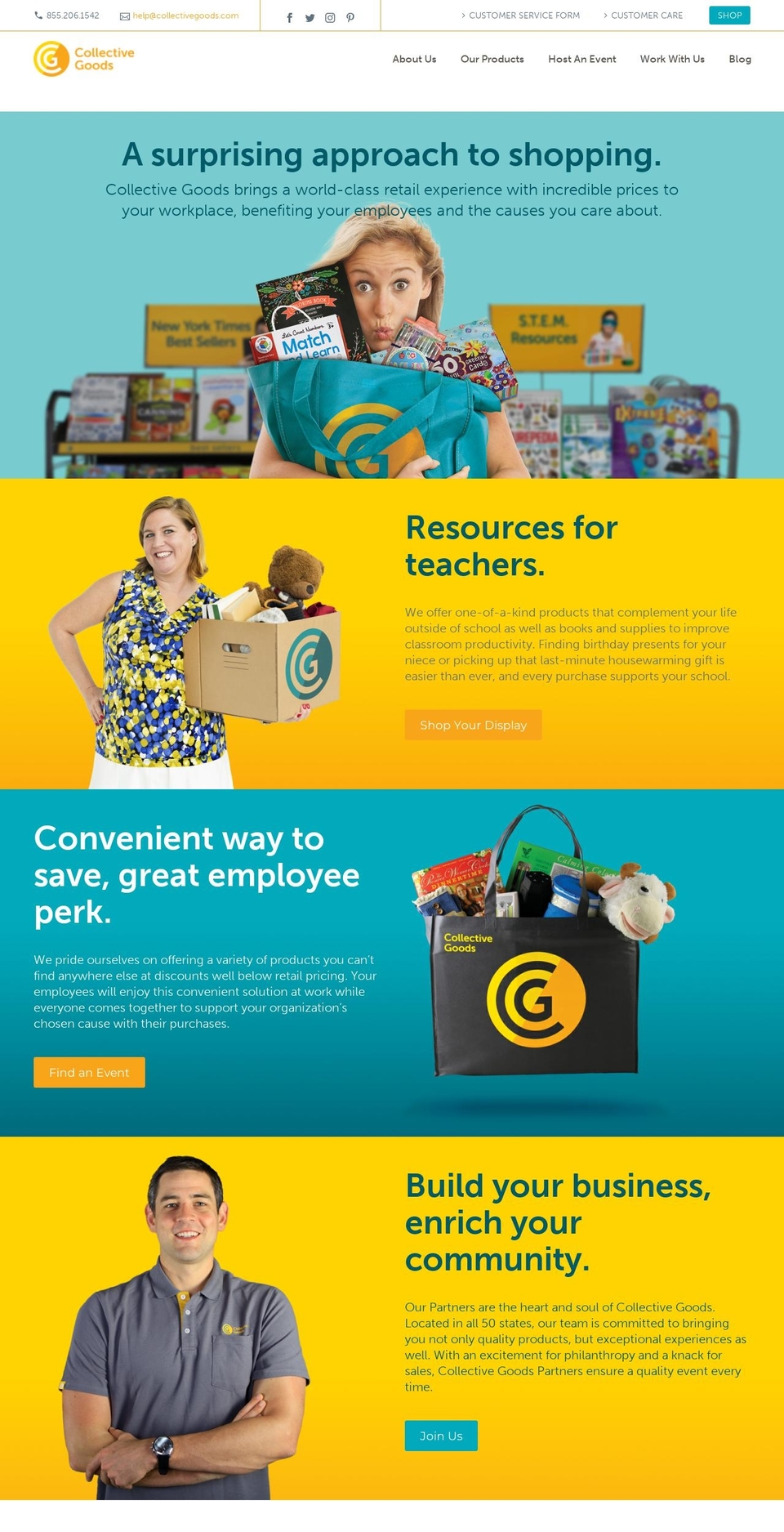 goodforteachers.com — Shopify storefront screenshot