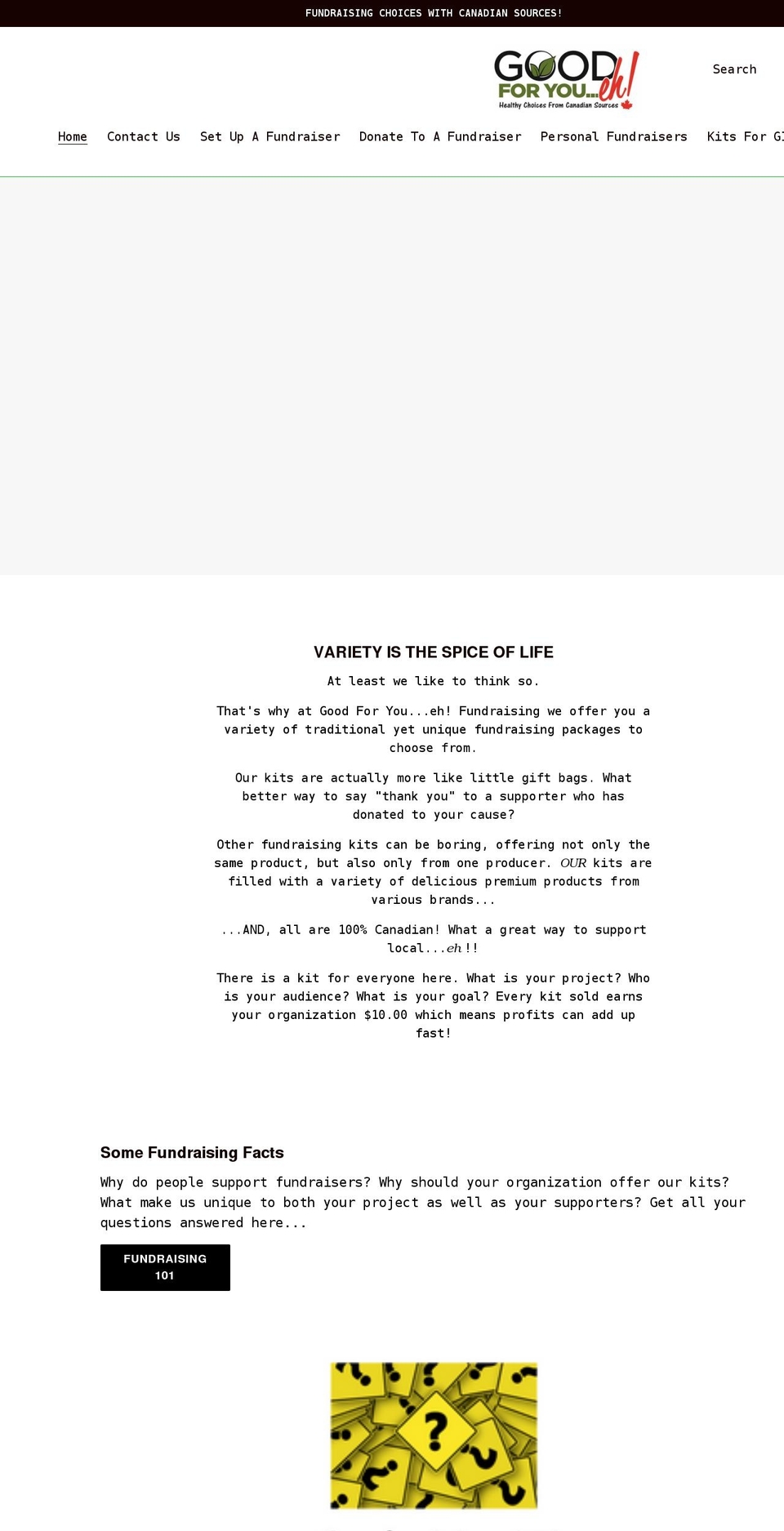 goodforyoueh.ca shopify website screenshot