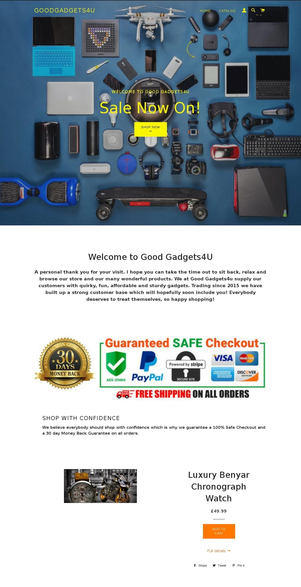 goodgadgets4u.com shopify website screenshot