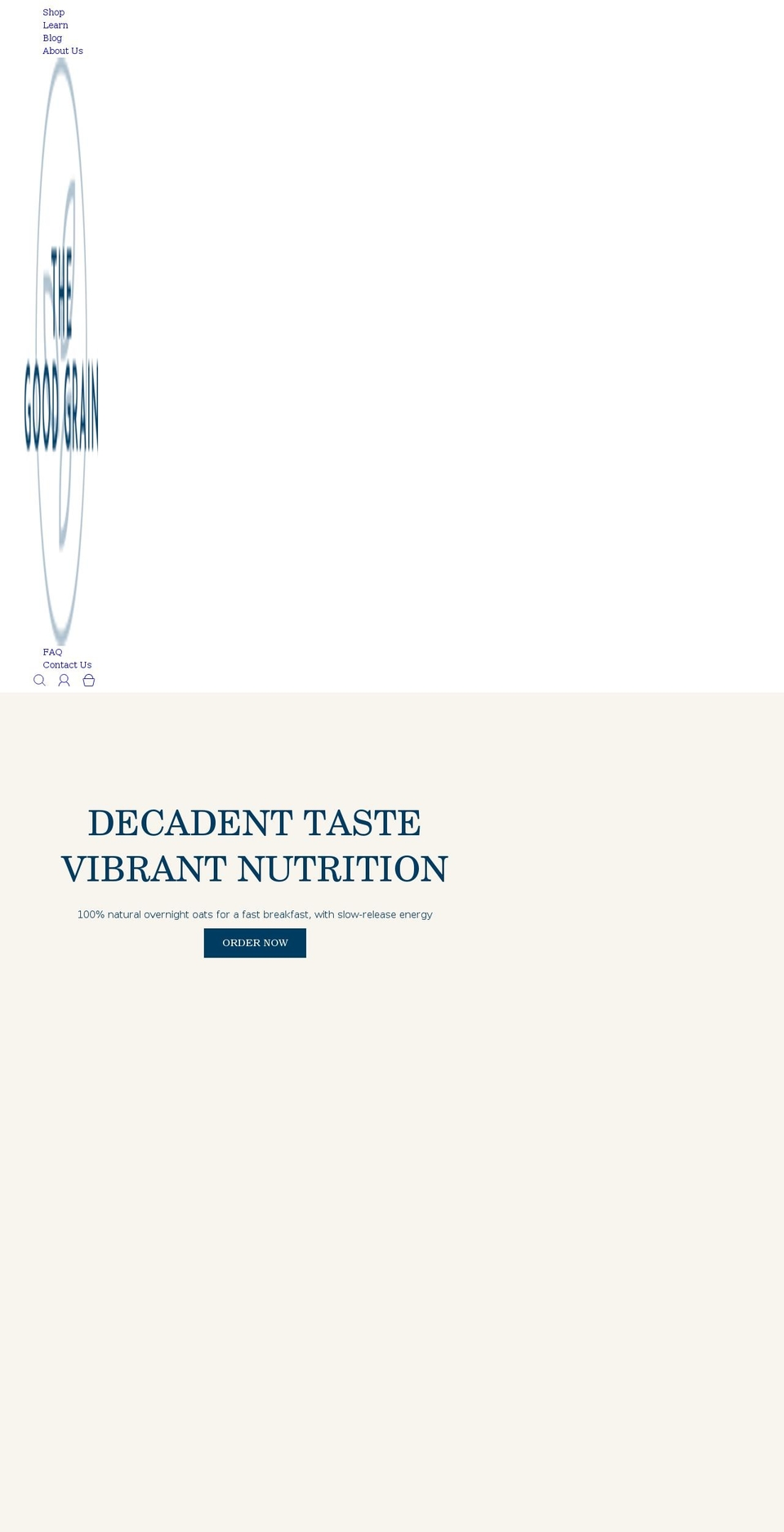 goodgrain.co.uk shopify website screenshot