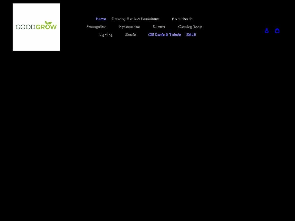 goodgrow.com shopify website screenshot