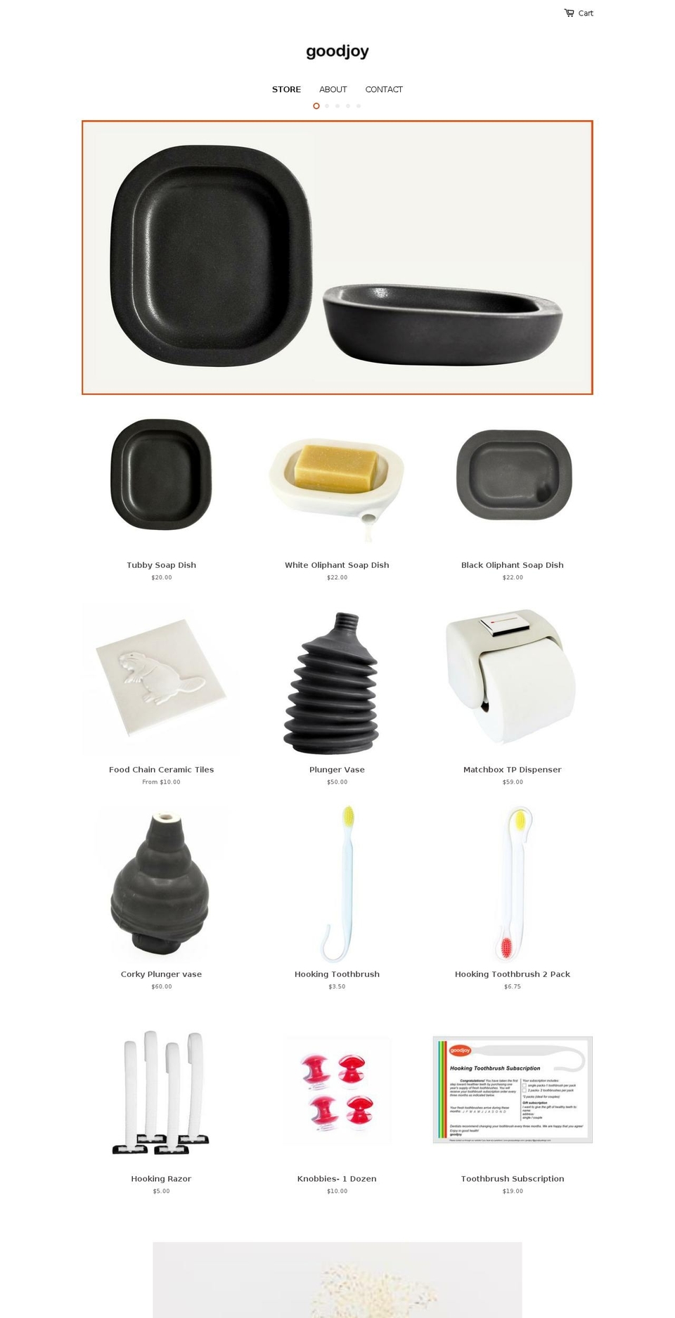 goodjoydesign.com shopify website screenshot