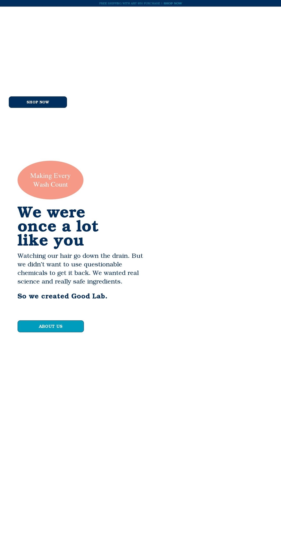 goodlabstore.com — Shopify storefront screenshot