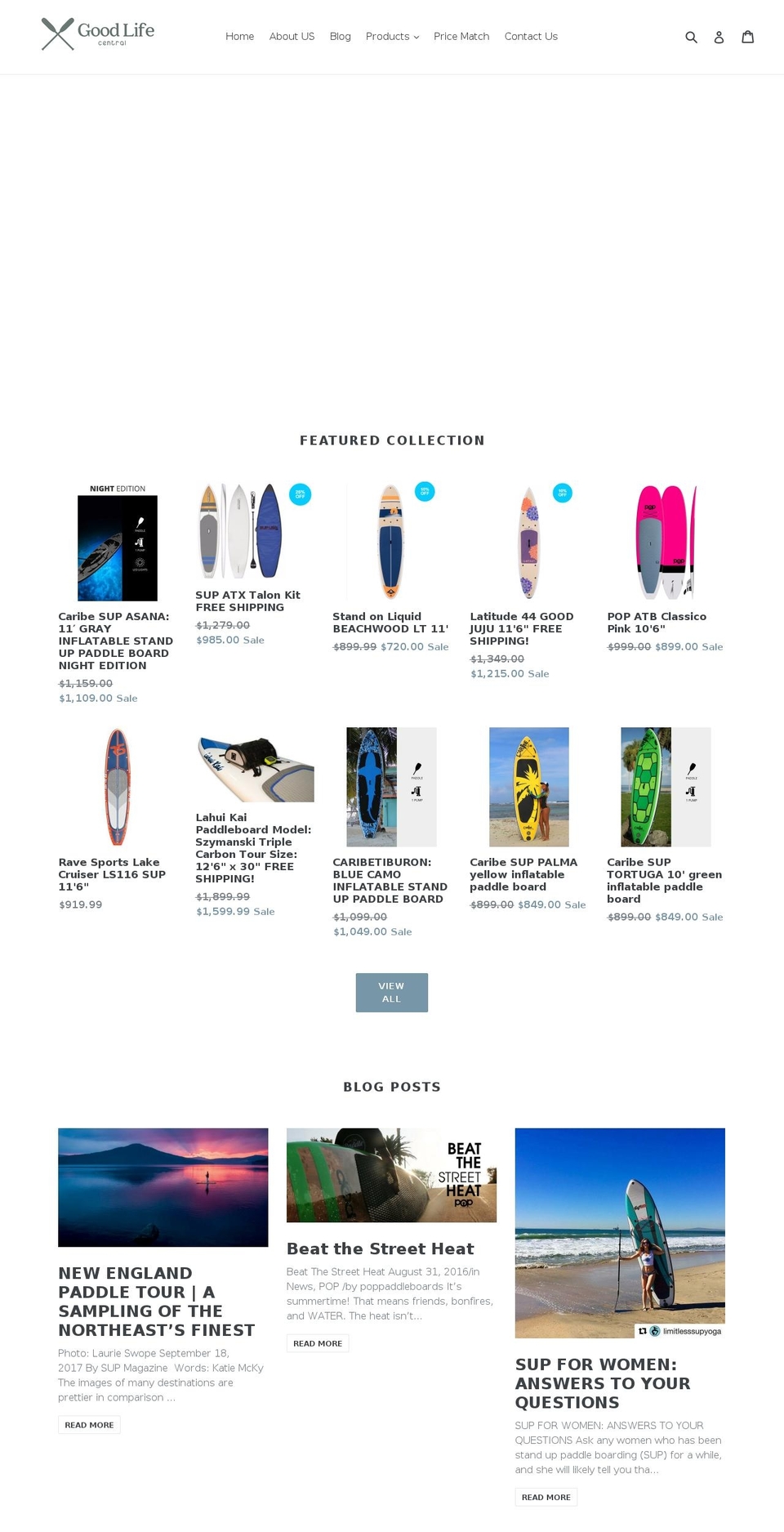 goodlifecentral.com shopify website screenshot
