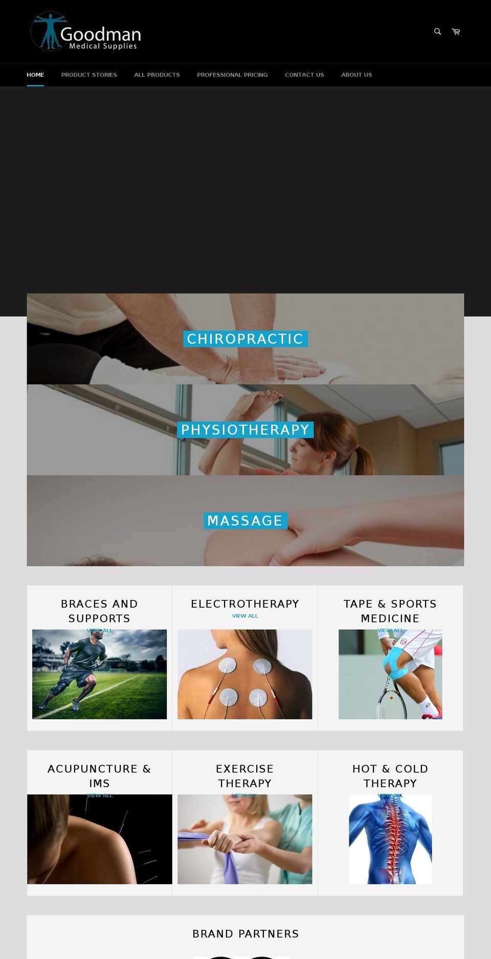 goodmanmedicalsupplies.com shopify website screenshot