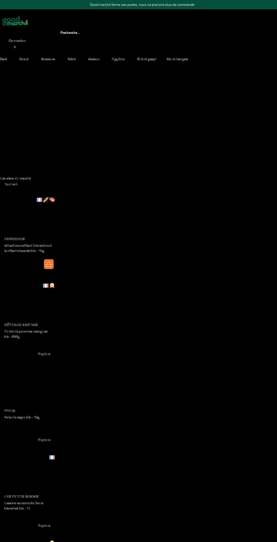 goodmarche.fr shopify website screenshot