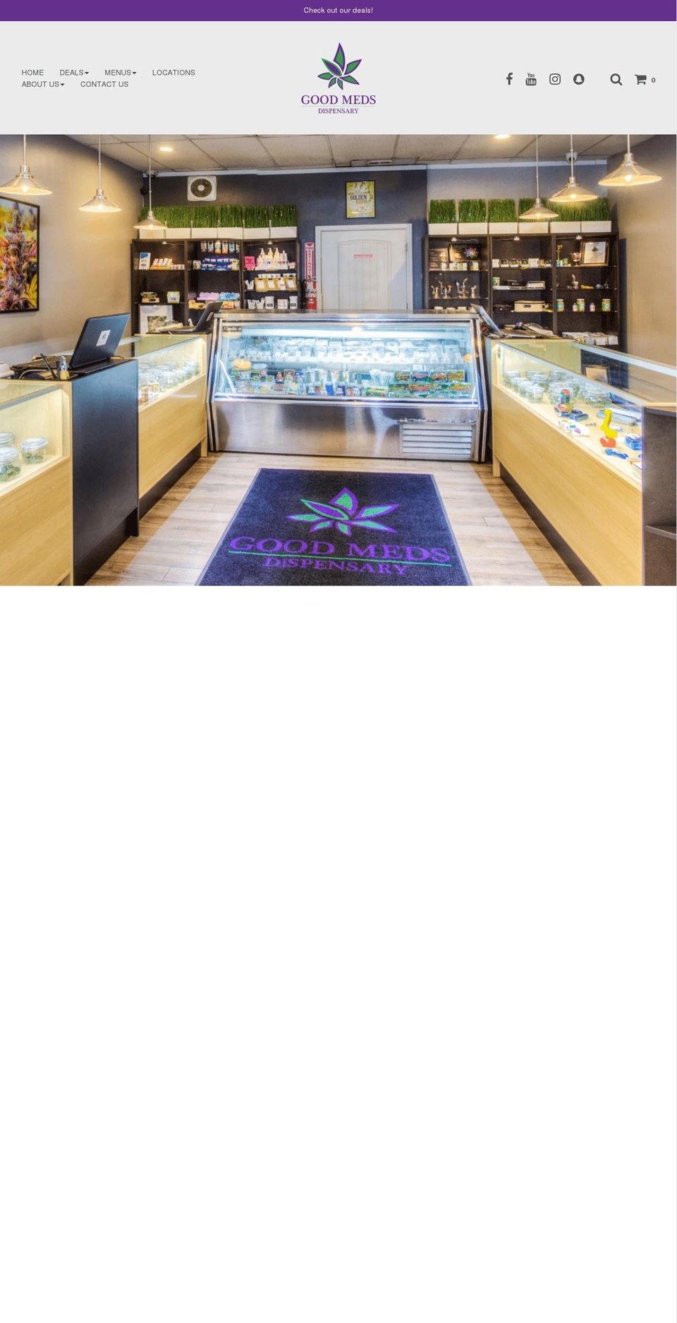 goodmedsnetwork.org shopify website screenshot