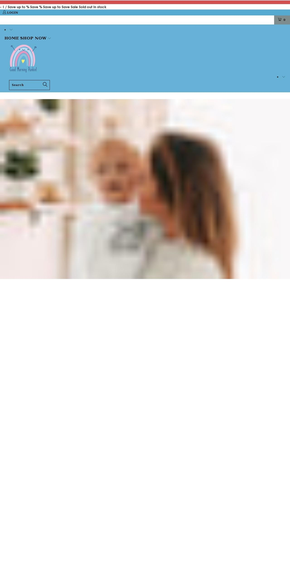 goodmorningpunkin.com shopify website screenshot