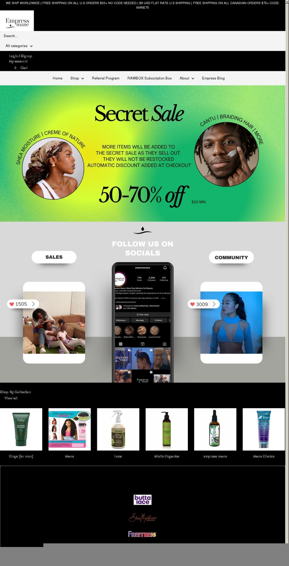 goodness-pf.com shopify website screenshot