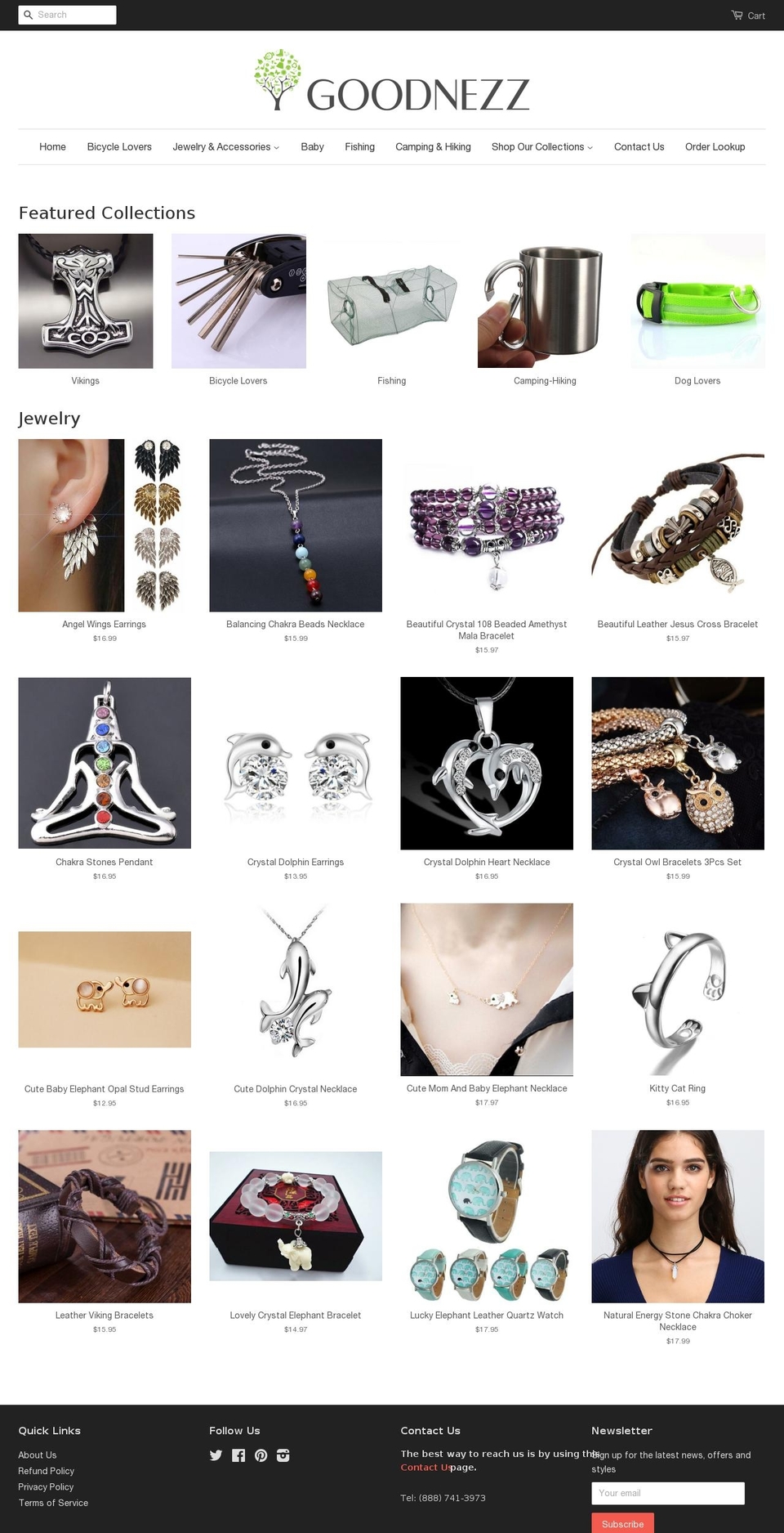 goodnezz.com shopify website screenshot