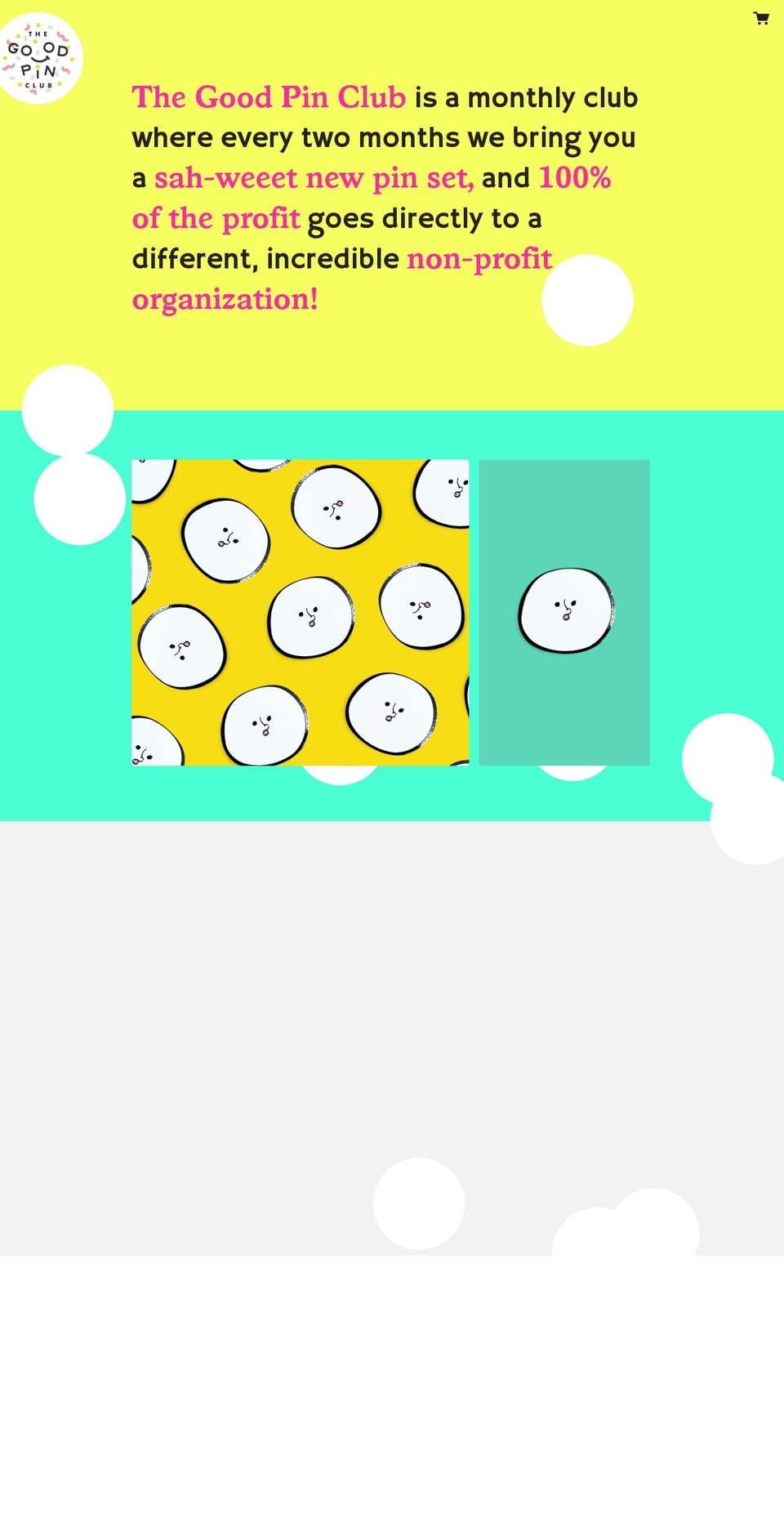 goodpinclub.com — Shopify storefront screenshot