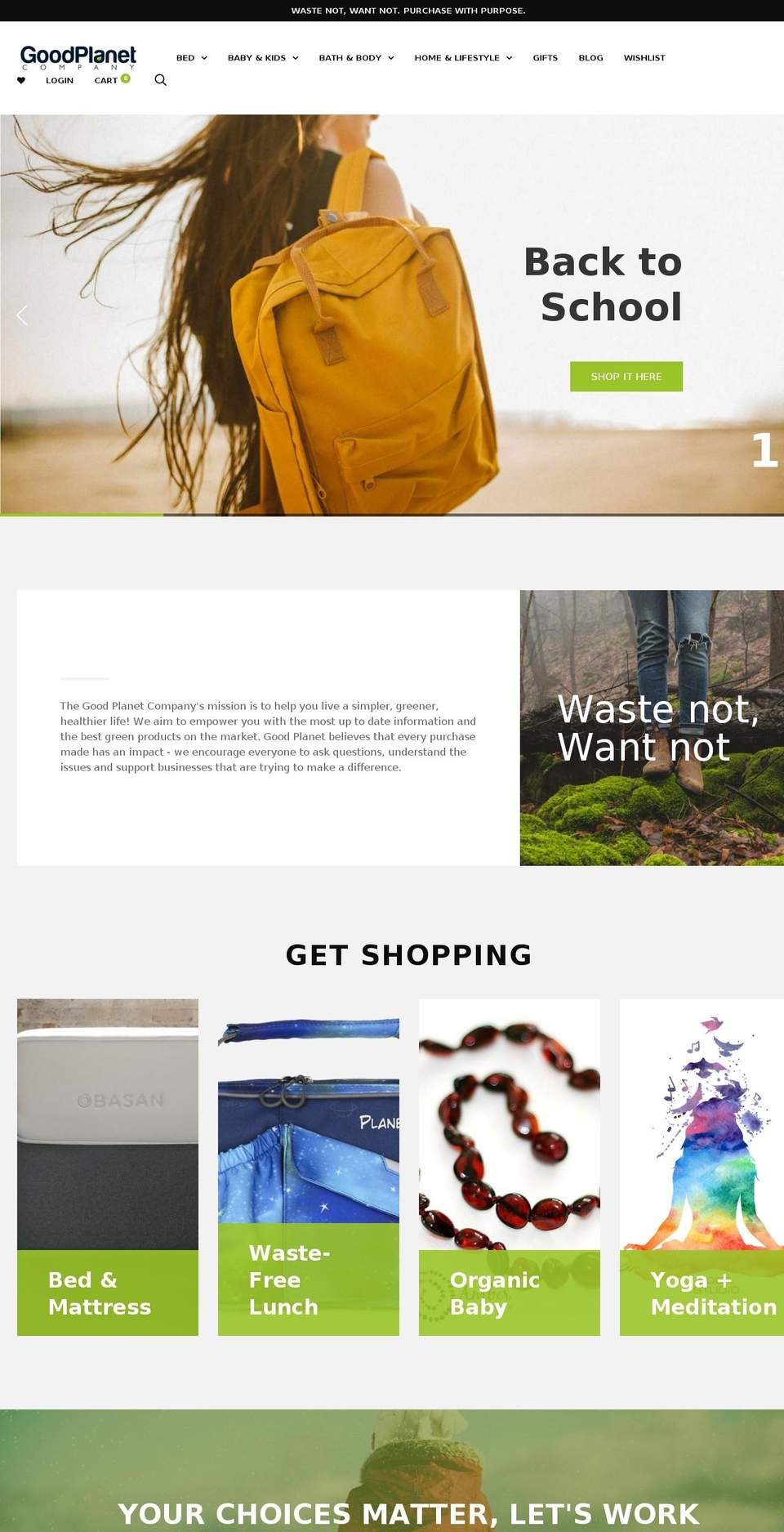 goodplanet.ca shopify website screenshot