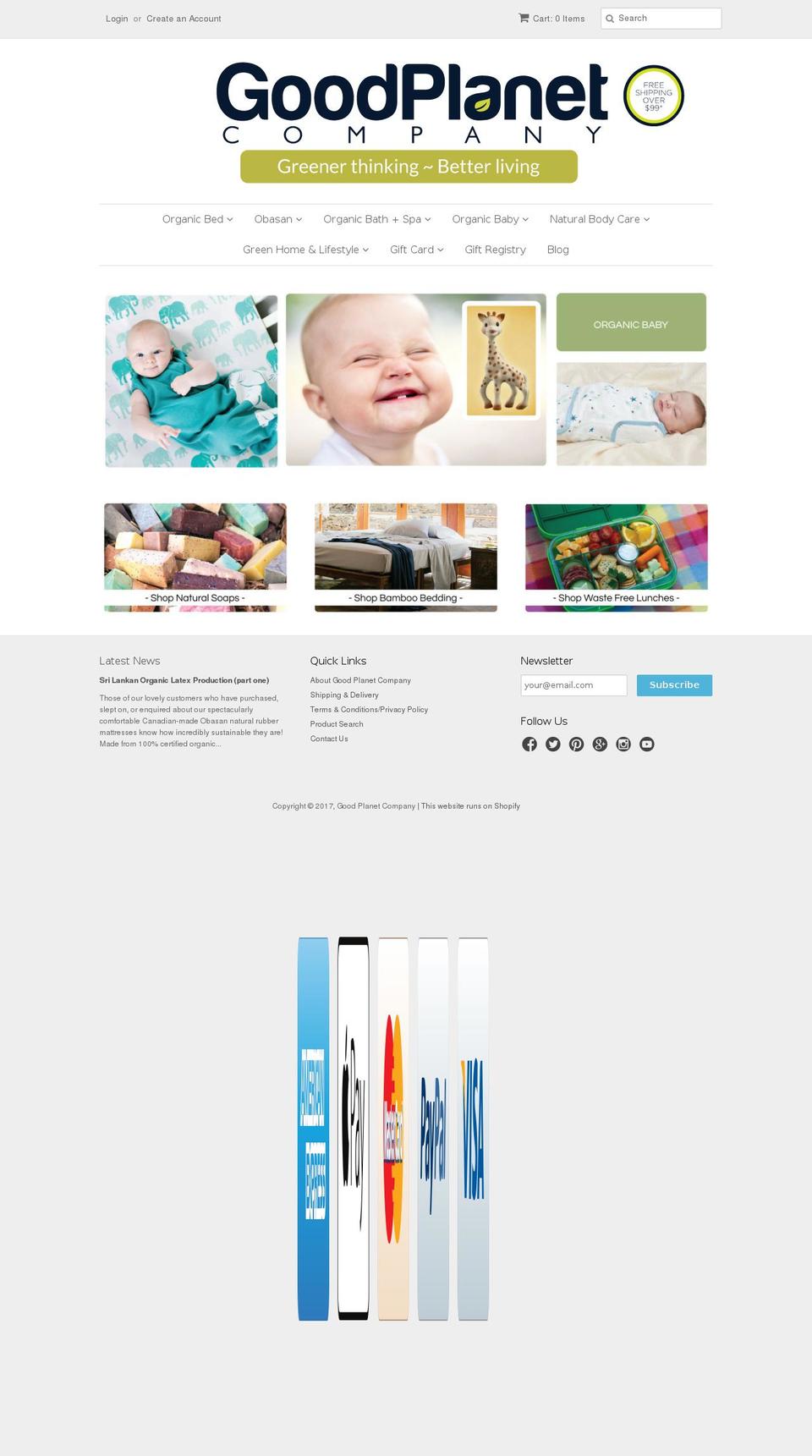Trademark Shopify theme site example goodplanet.com