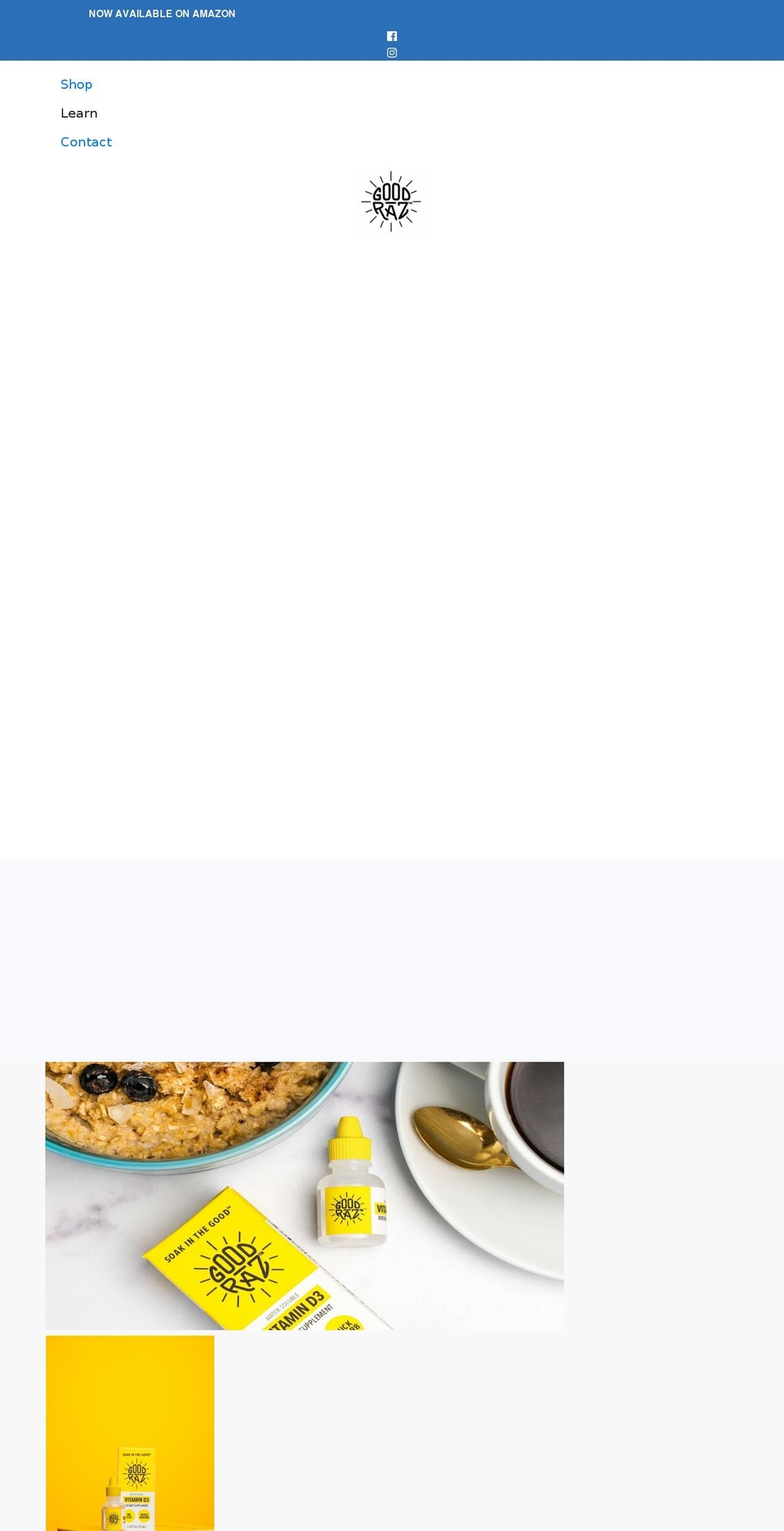 goodraz.com shopify website screenshot