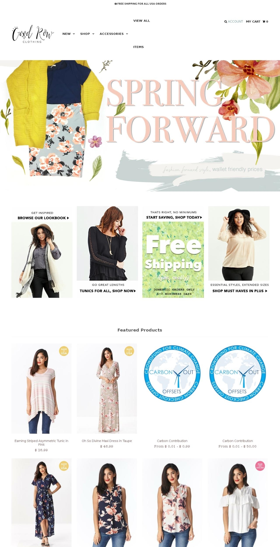 goodrowclothing.com shopify website screenshot