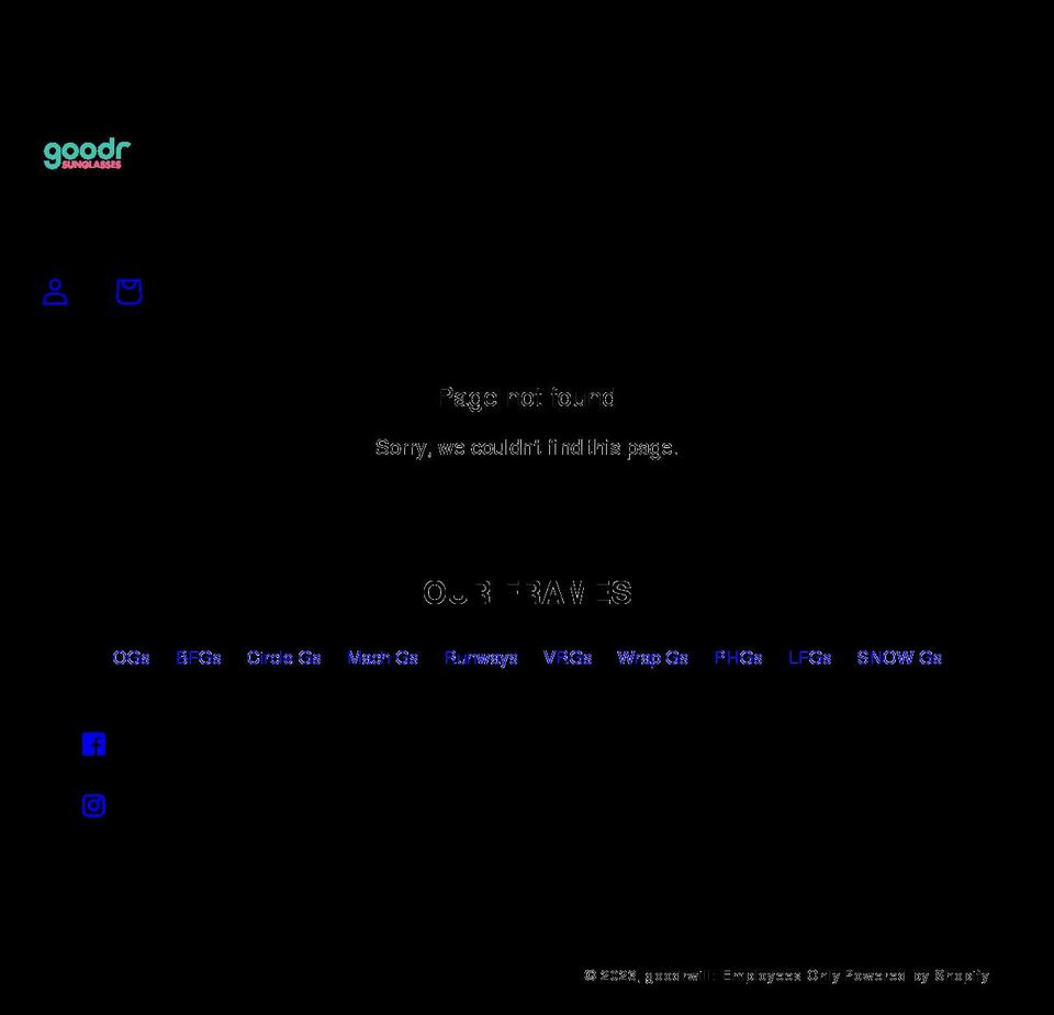goodrwill.com shopify website screenshot
