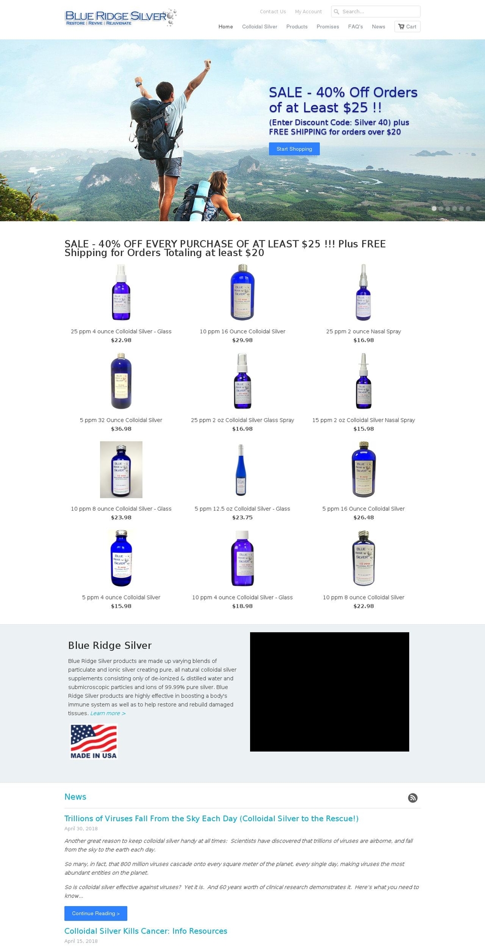 goodsamaritansilver.org shopify website screenshot