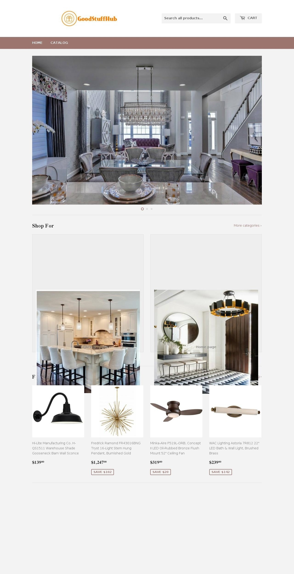 goodstuffhub.com — Shopify storefront screenshot