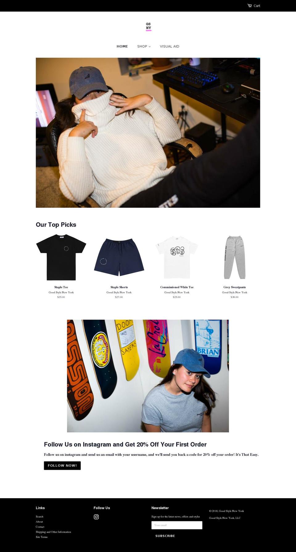 goodstyleny.com shopify website screenshot