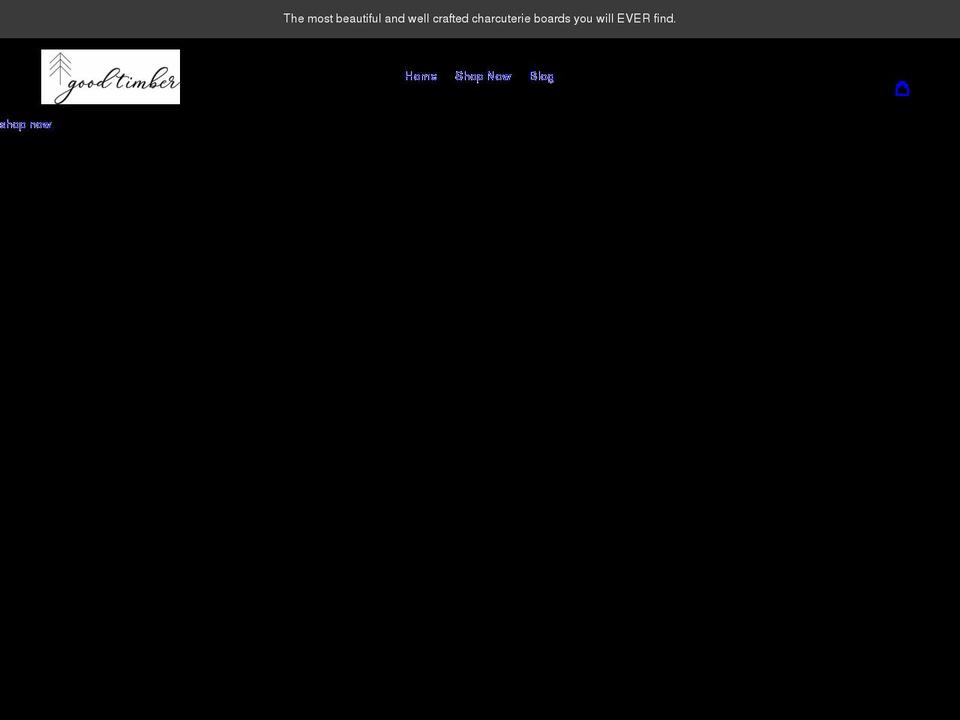 goodtimberfurnishings.com shopify website screenshot