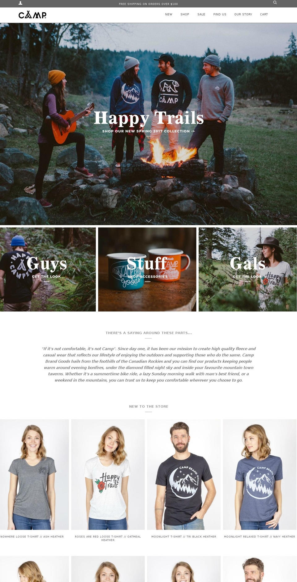 goodtimesclub.ca shopify website screenshot