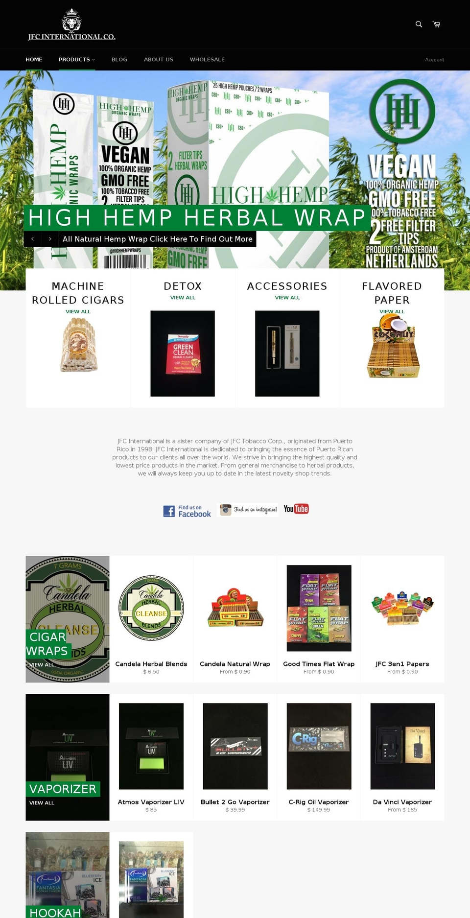 goodtimessmokeshop.com shopify website screenshot