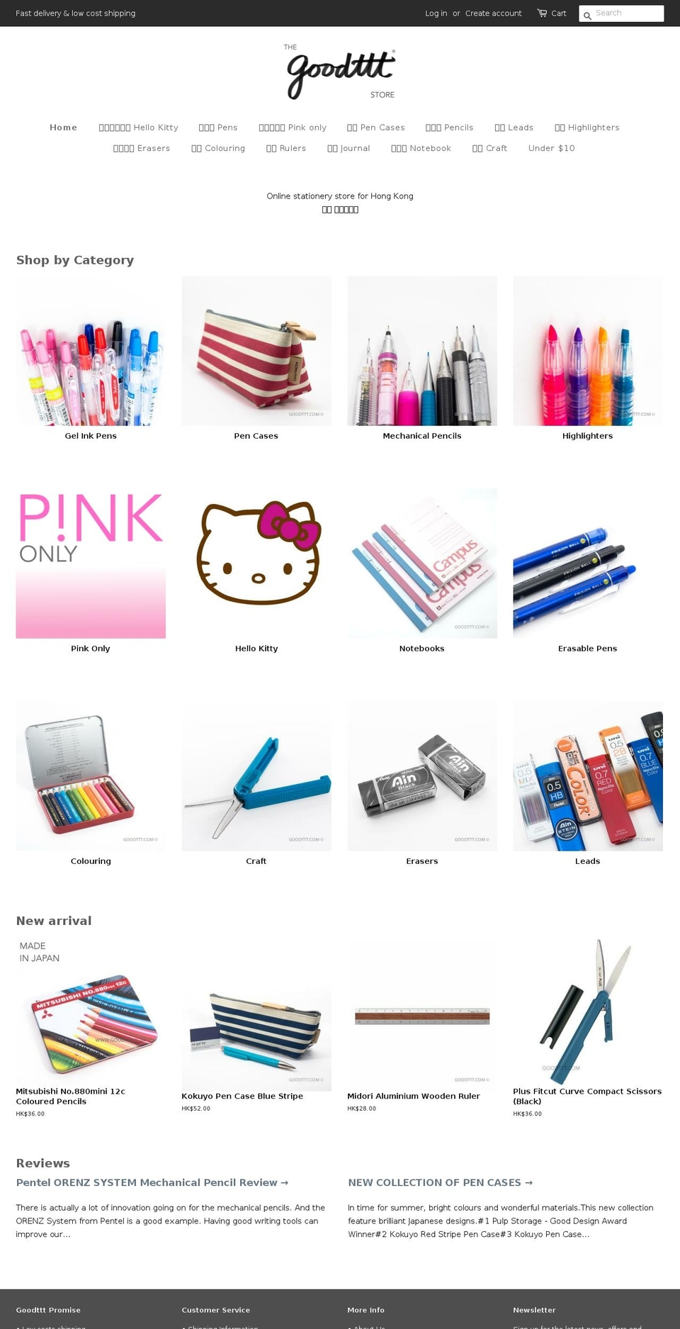 goodttt.com — Shopify storefront screenshot