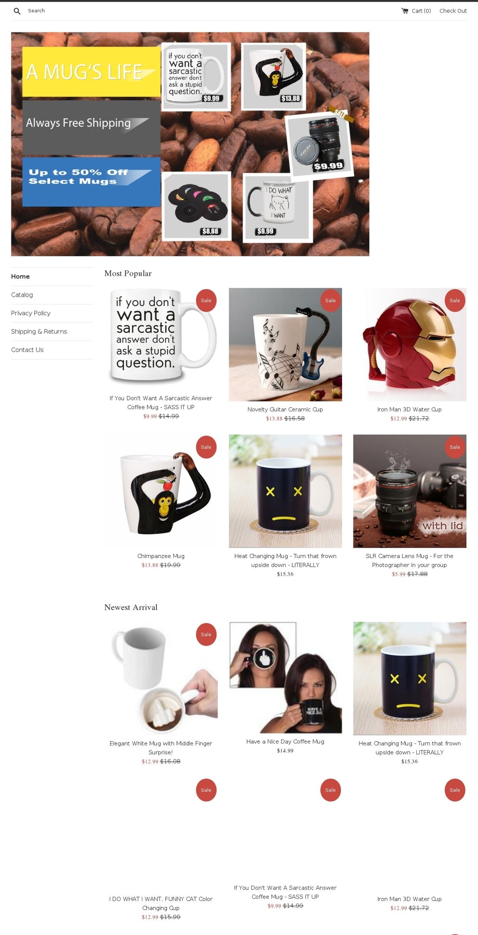goodvaluegoodshopping.com — Shopify storefront screenshot