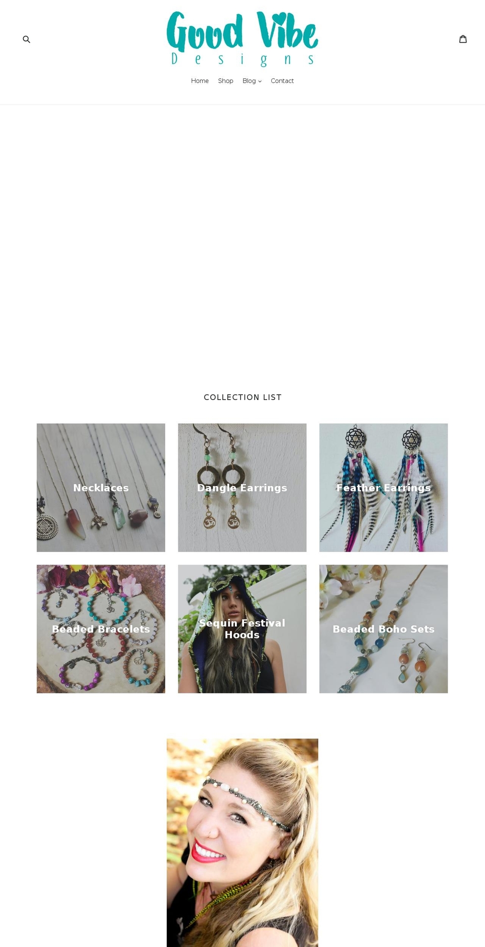 goodvibedesigns.com — Shopify storefront screenshot