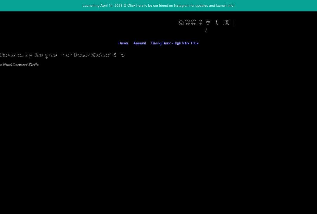 goodvibesri.com shopify website screenshot