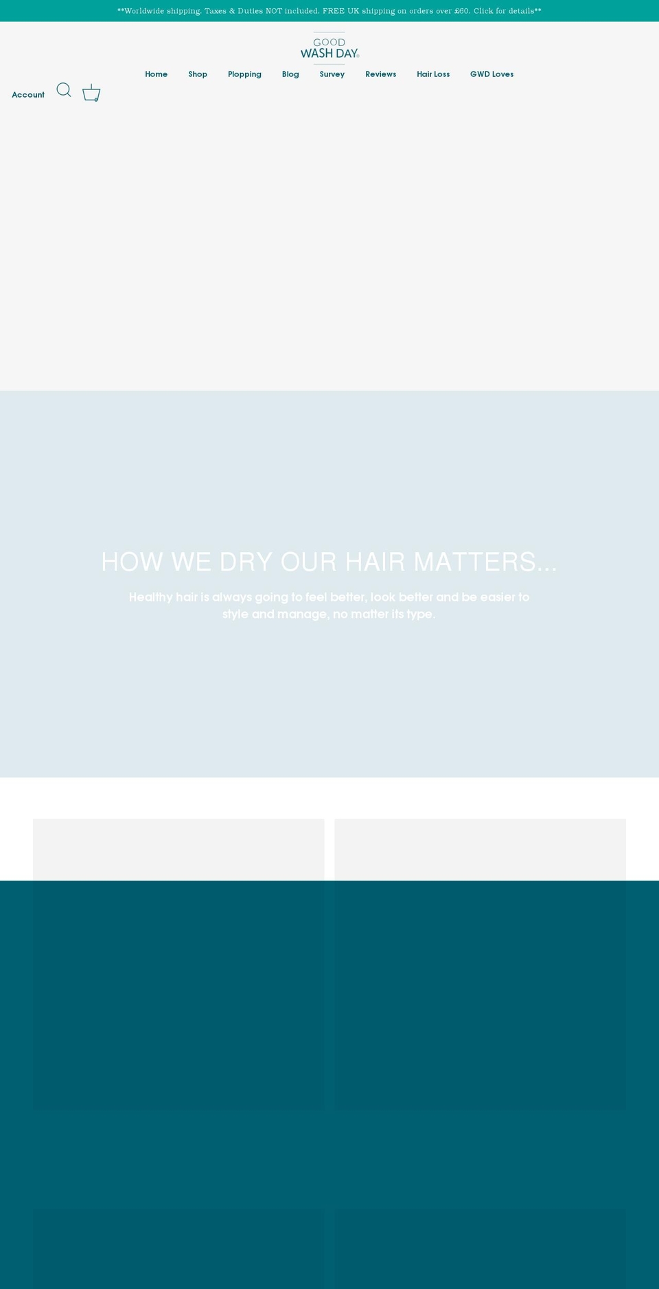 goodwashday.com shopify website screenshot