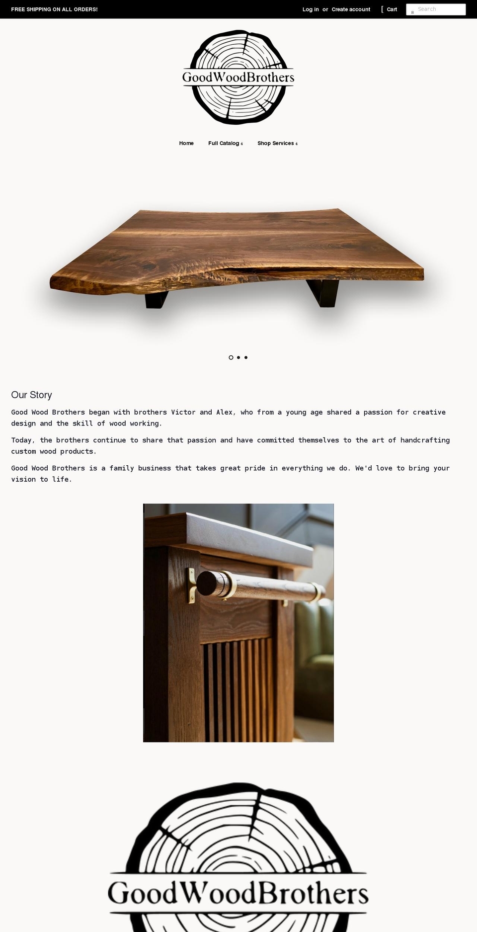 goodwoodbros.com shopify website screenshot