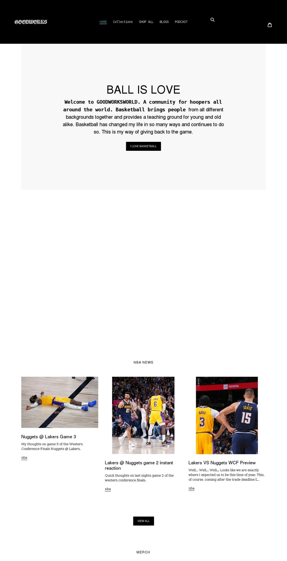 goodworksworld.com shopify website screenshot