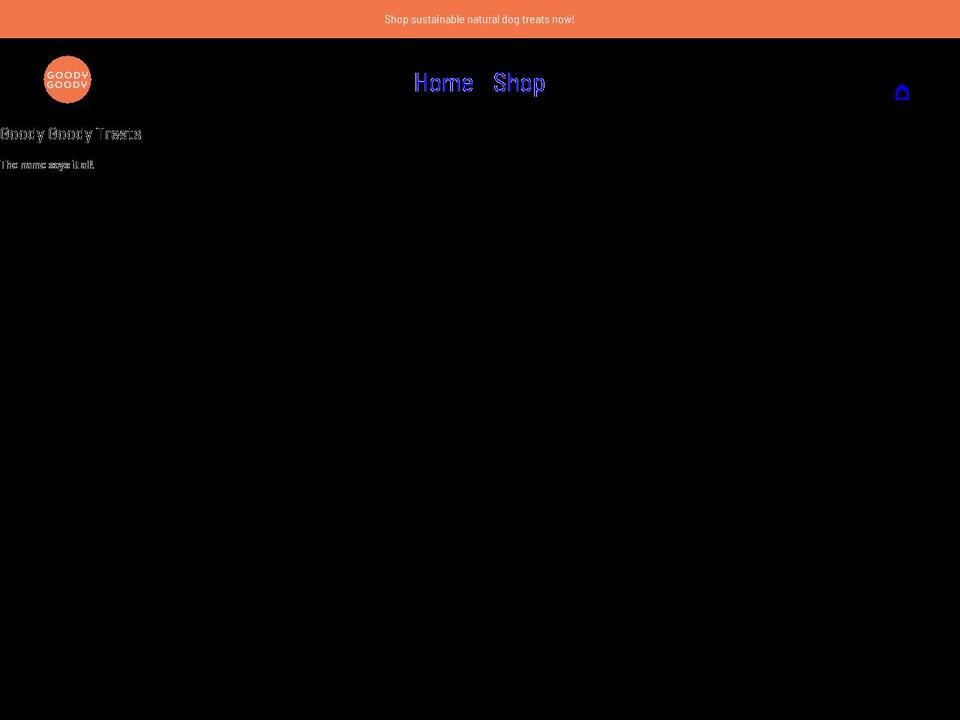 goodygoodytreats.com shopify website screenshot