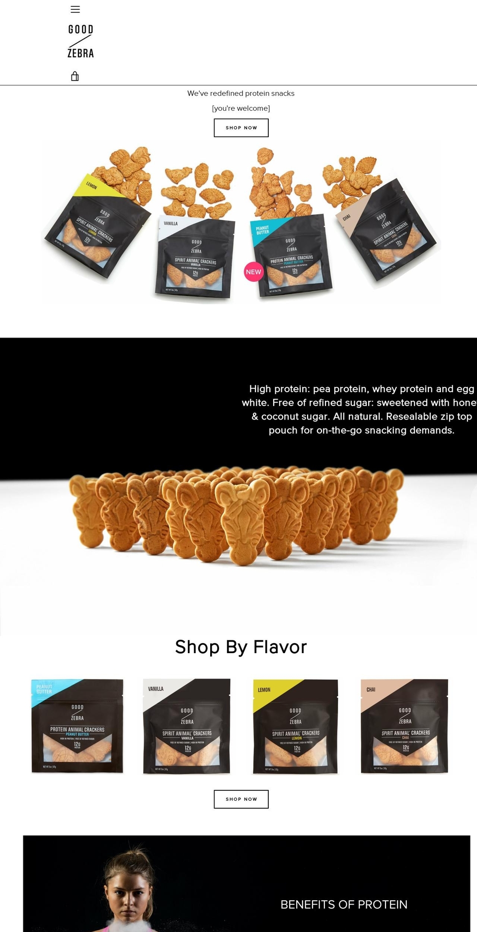 goodzebra.com — Shopify storefront screenshot