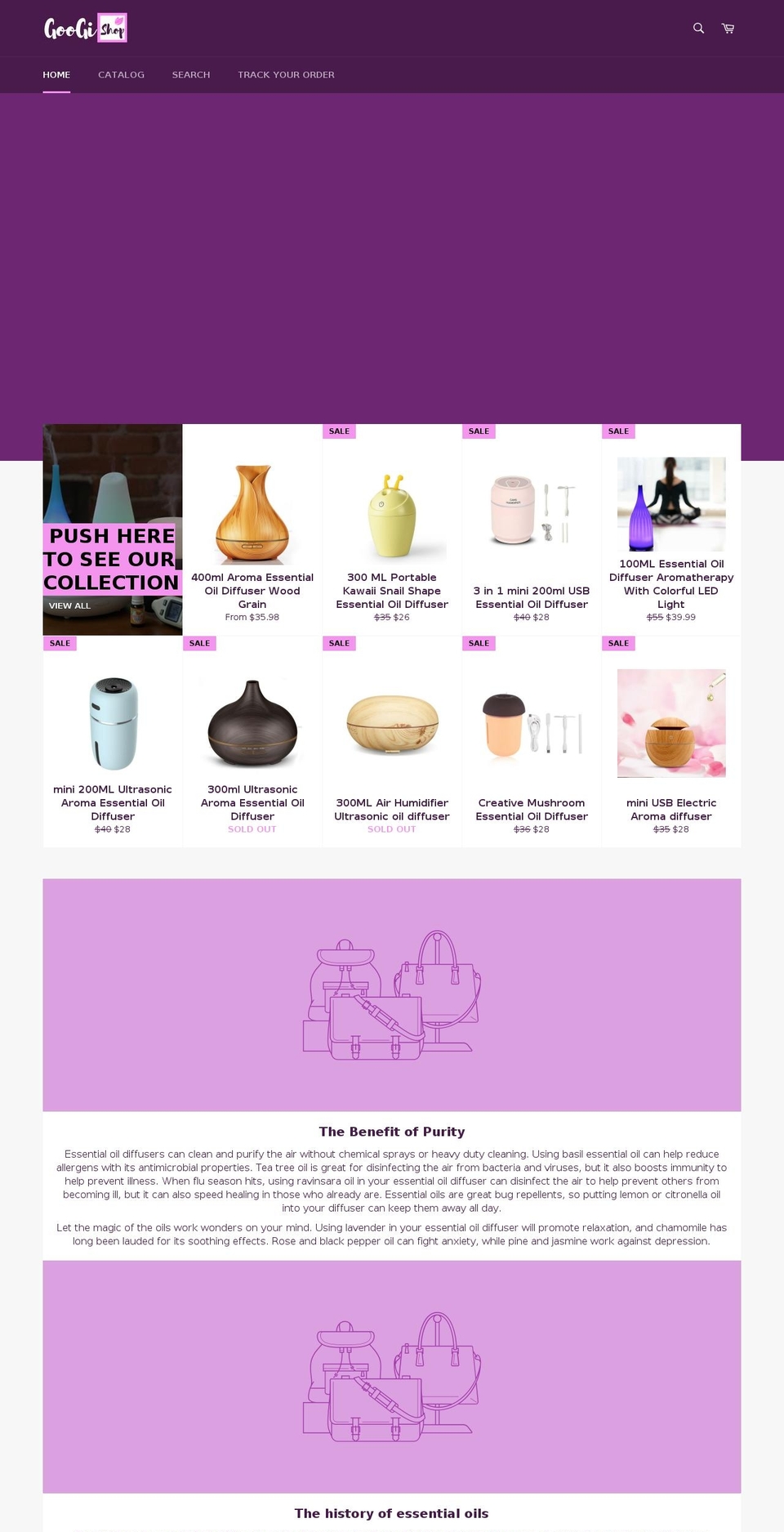 googishop.com — Shopify storefront screenshot